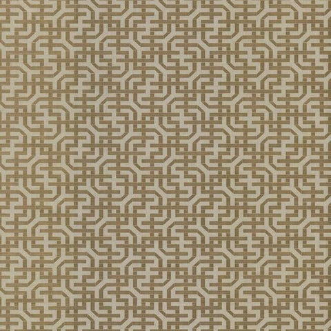 5804 Gold Dynastic Lattice Wallpaper