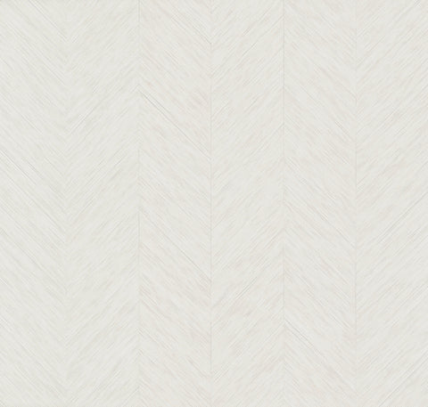 BO6601 White Metallic Chevron Wallpaper