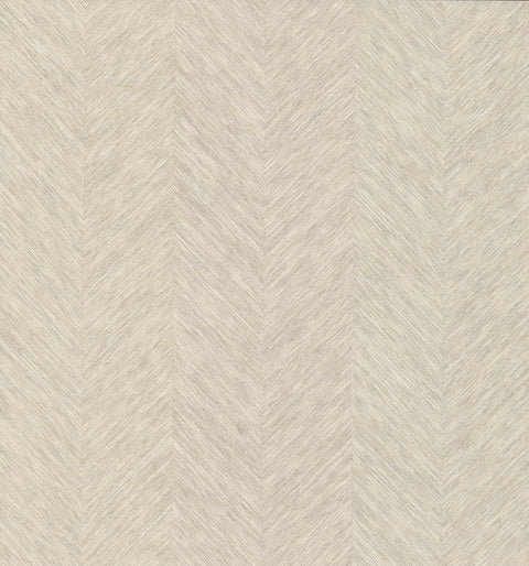 BO6607 Cream Metallic Chevron Wallpaper