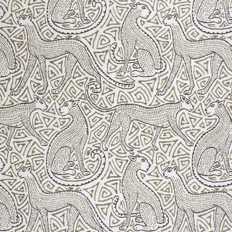 Bastet Mushroom Regal Fabric