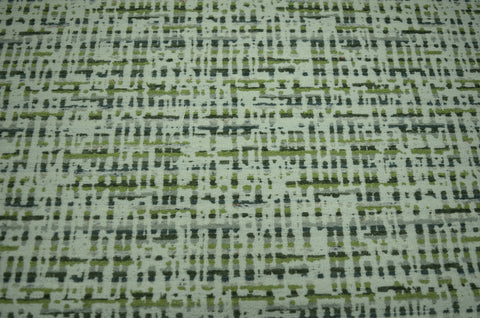 Broken Maze Greenery Upholstery Fabric