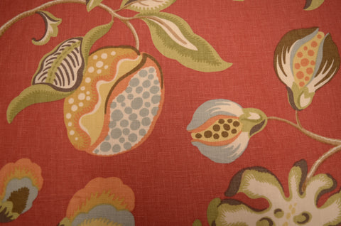 Sangria Scarlet Braemore Fabric