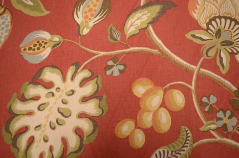 Sangria Scarlet Braemore Fabric