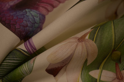 Summerhouse Trailing Orchid Osborne & Little Fabric