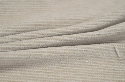 Stratus Natural Tone on Tone Stria Chenille Upholstery Fabric