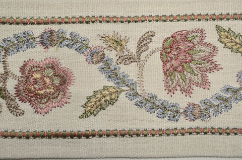 Torre Spice 4.25 inch Embroidered Europatex Tape Trim