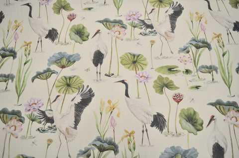 Sarus Ivory Hamilton Fabric