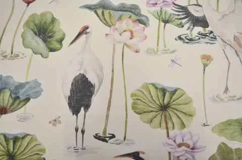 Sarus Ivory Hamilton Fabric