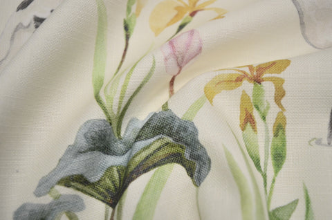 Sarus Ivory Hamilton Fabric