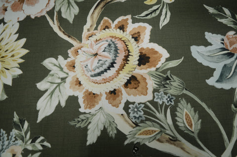Melrose Olive Hamilton Fabric