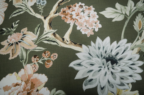 Melrose Olive Hamilton Fabric