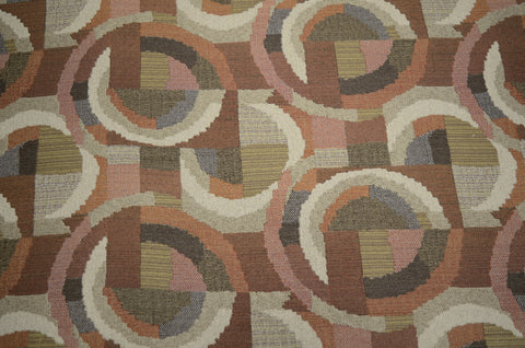 Crescent Sienna Contemporary Fabric