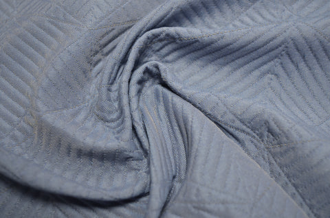Angular Blue Bella Dura Home Indoor Outdoor Fabric