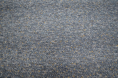 Fleck Indigo Boucle Fabric