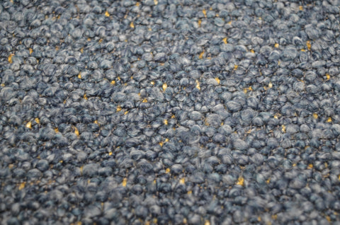 Fleck Indigo Boucle Fabric