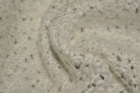 Fleck Snow Boucle Fabric