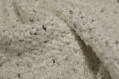 Fleck Snow Boucle Fabric