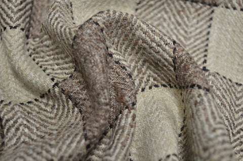 Celeste Mocha Swavelle Fabric