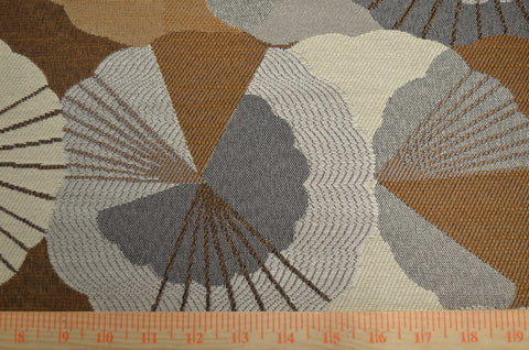 Bouquet Brown/Gray KB Textiles Fabric
