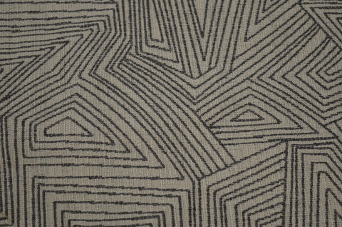 Maze Craze Grey The Fabric Co Upholstery Fabric Fabric