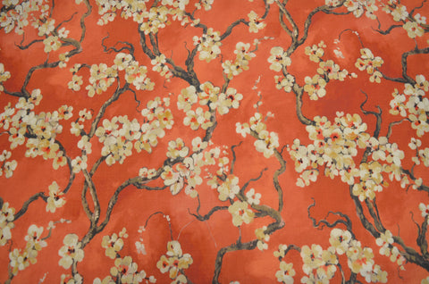 Sakura 318 Persimmon Covington Fabric