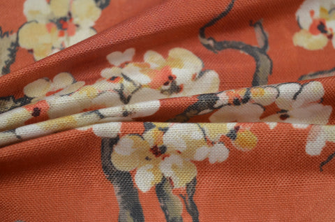 Sakura 318 Persimmon Covington Fabric