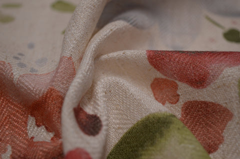 Lauren Coral Regal Fabric