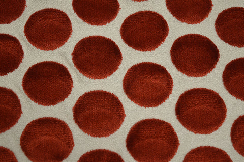 Buttons Red Regal Fabric