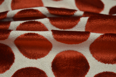 Buttons Red Regal Fabric