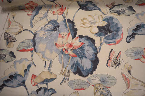 Water Garden Indigo P/K Lifestyles Fabric