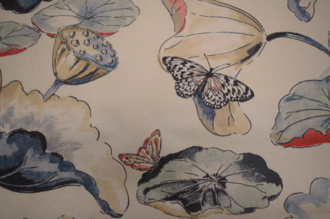 Water Garden Indigo P/K Lifestyles Fabric