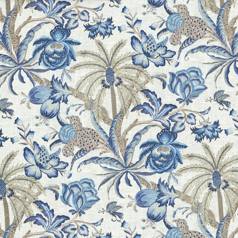 Exotic Curiosity Porcelain Waverly Fabric