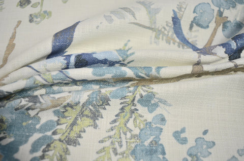Emilia 524 Mediterranean Blue Covington Fabric