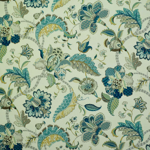 Floriana Teal P/Kaufmann Fabric