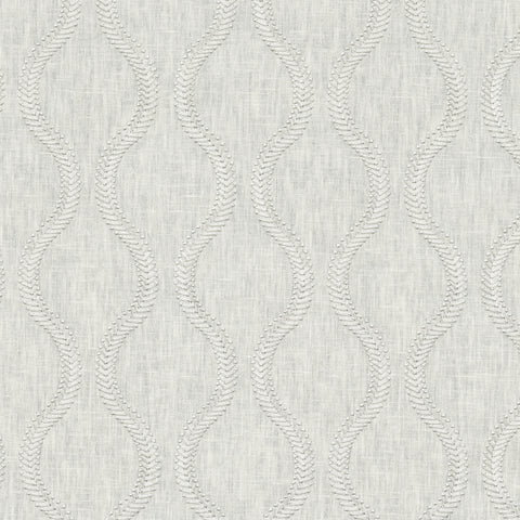 Flourish Emb Platinum P/K Lifestyles Fabric