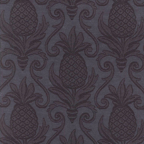 Greetings Indigo Regal Fabric