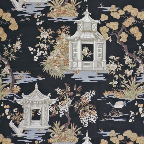 Harmony Ebony Regal Fabric