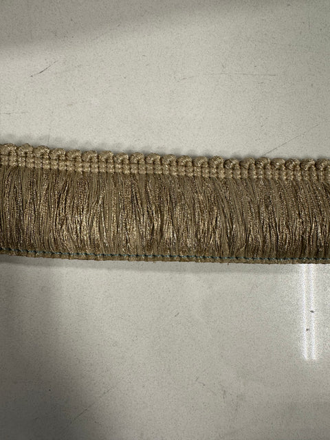 BIR606/7 Beige 2 inch Brush Fringe