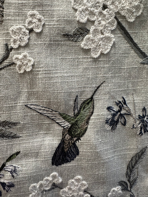 Hummingbird Garden Forest Swavelle Mill Creek Fabric