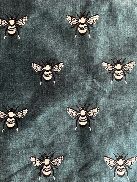 Bee Kind Deep Ocean Swavelle Mill Creek Fabric