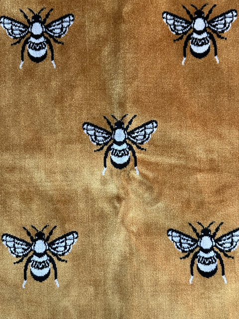 Bee Kind Tumeric Swavelle Mill Creek Fabric