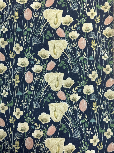 Sloane Navy Hamilton Fabric