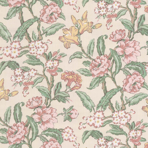 LAH Fleurine Jade Lillian August by Tempo Fabric