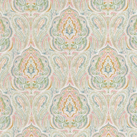 LAH Helena Dusty Rose/Green Lillian August by Tempo Fabric