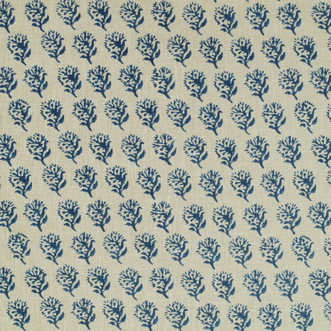 Laila Indigo P/Kaufmann Fabric