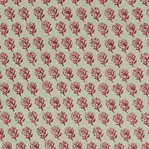 Laila Red P/Kaufmann Fabric