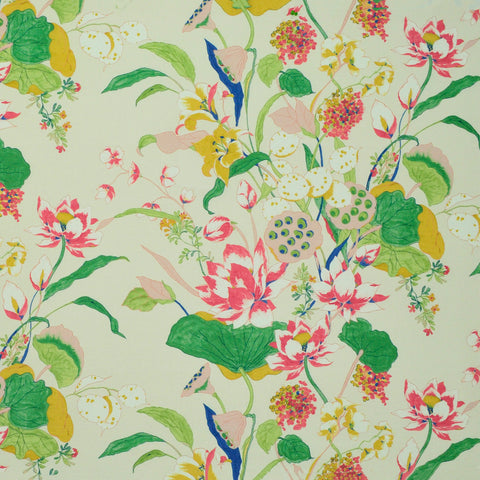 Lotus Garden Primary  P/Kaufmann Fabric