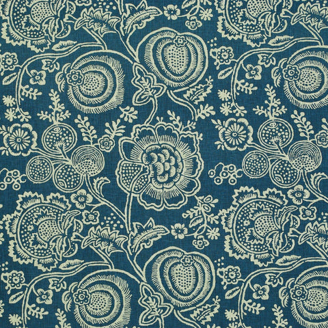 Meena Indigo P/Kaufmann Fabric