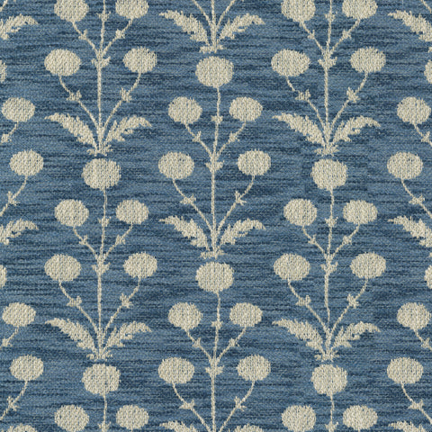 Mughal Blooms Indigo P/K Lifestyles Fabric