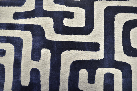 Nichols Navy Hamilton Fabric